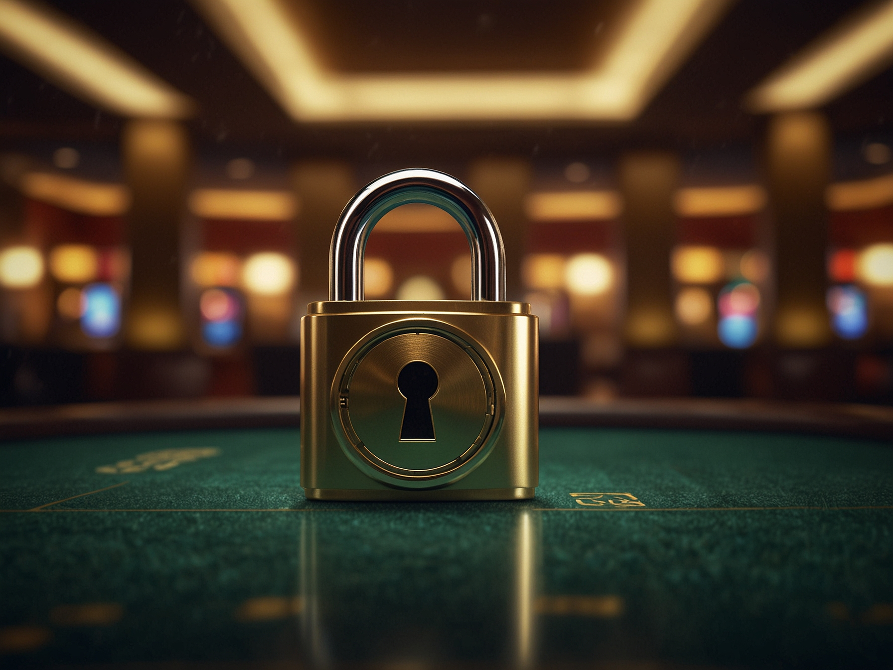 Secure payment and safe play visual